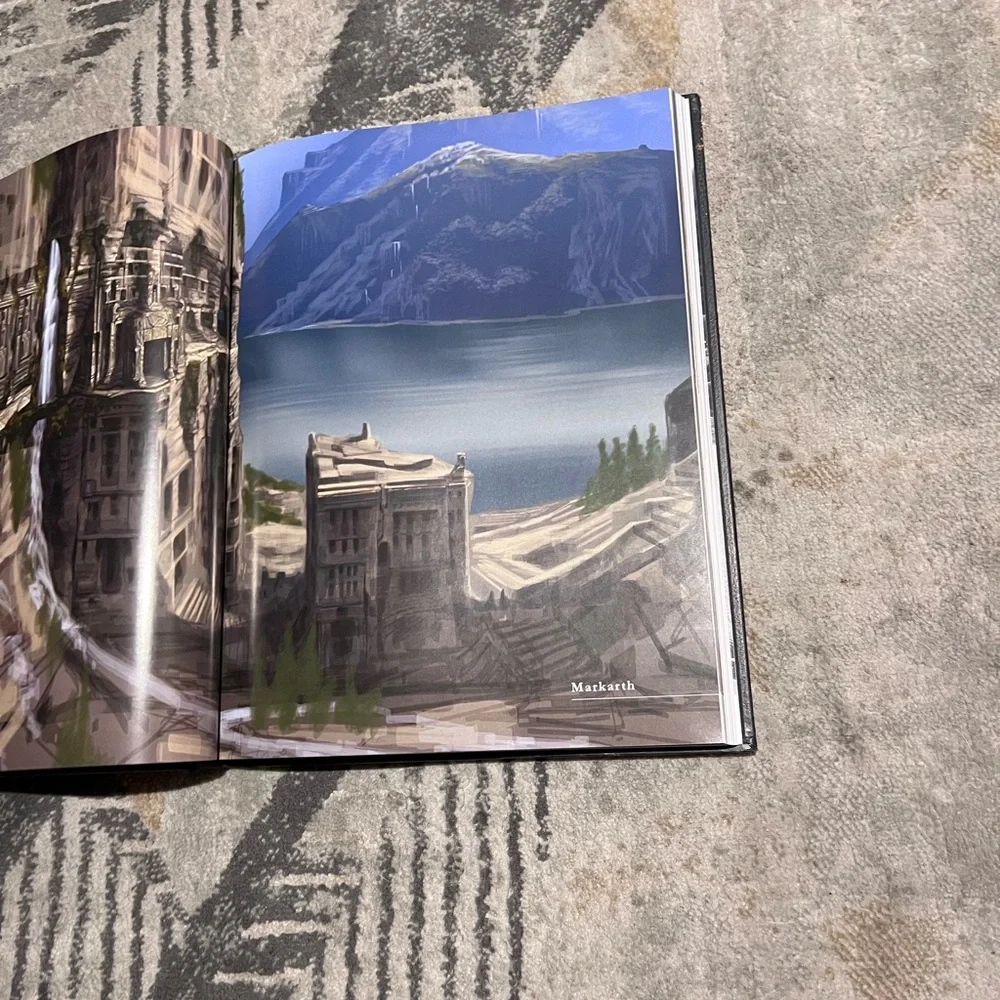 Skyrim collectors art and gaming guide